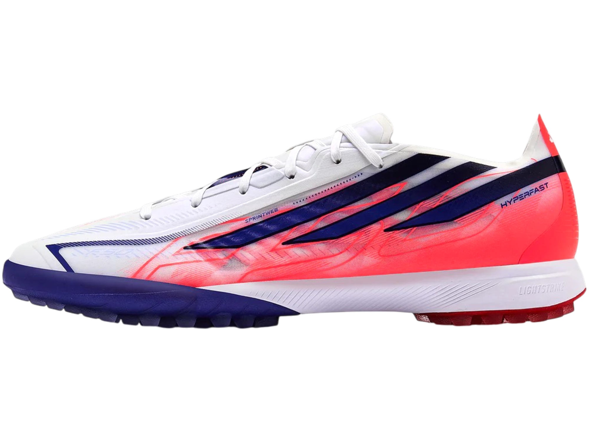 Adidas F50 Hyperfast Pro TF màu trắng/ đỏ- Chaos vs Control KJ6092